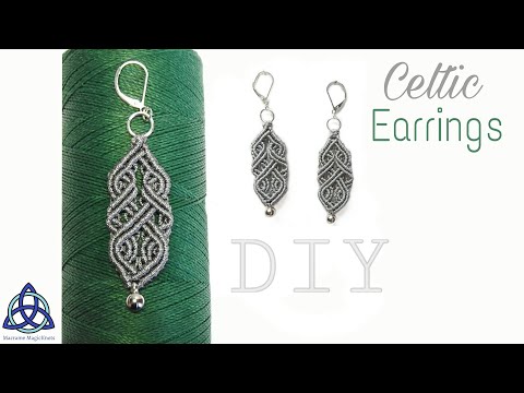 Macrame Bracelet Tutorial Celtic Style EASY and Simple Macrame Design
