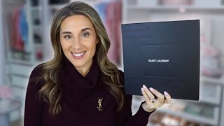 YSL HANDBAG UNBOXING 🤎 COLOR OF THE SEASON AND HOW I SAVED $$$$$