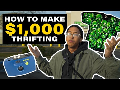 YouTube video about Tips for Successful Thrift Store Flipping