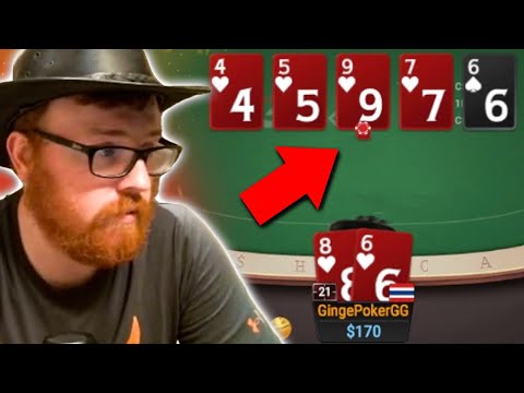 THIS IS HOW YOU PLAY A STRAIGHT FLUSH! | GingePoker Stream Highlights