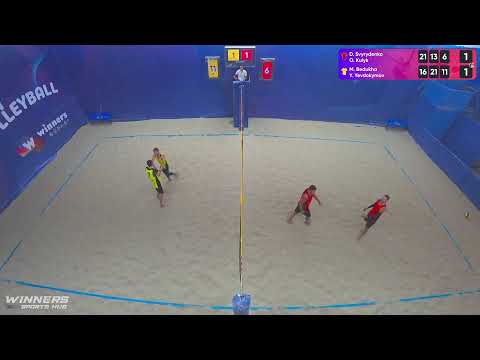 15:10 D. Svyrydenko / O. Kulyk - M. Bedukha / Y. Yevdokymov 29.08.2022 | Winners Beach Volleyball