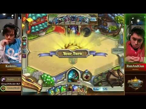 Kolento vs. RunAndGun - Group D - Match 5 - Hearthstone World Championship 2014