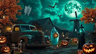 Best Relaxing Halloween Ambience 2025 🎃 Wicked Witch’s Haunted House 👻 Halloween Music 2025