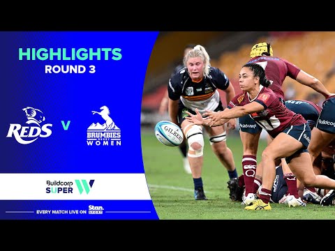 2023 Super W Round 3: Reds vs Brumbies Highlights