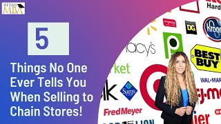 How to Get Your Product in Stores - 5 Things No One Tells You