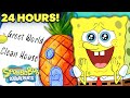 24 Hours Inside SpongeBob S House An Entire Day At The Pineapple