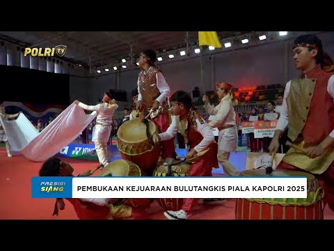KEJUARAAN BULUTANGKIS PIALA KAPOLRI 2025 RESMI DIBUKA
