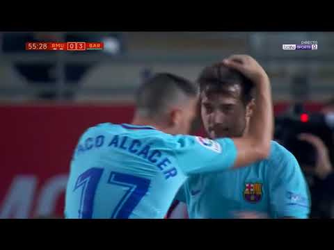 Murcia vs Barcelona 0-3 - All Goals & Extended Highlights - La Copa 24/10/2017 HD