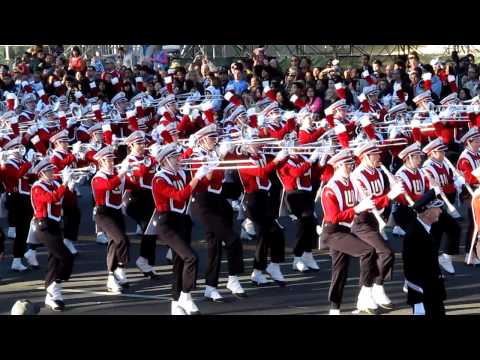 University of Wisconsin--Madison marching band 2012 rose parade