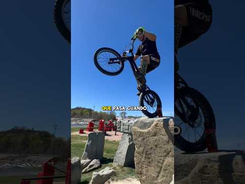 Esto es lo que pasa cuando te graba tu madre🥹😱 -#bike #mtb #bici #bicicleta