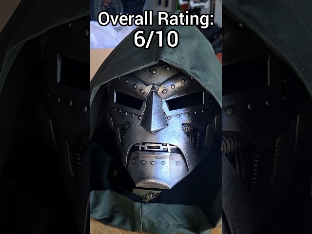 Vídeo relacionado con Hasbro Marvel Legender Series, Doctor Doom, Casco Premium, Cosplay, Juegos de rol, Capucha Removible, Base para Exhibir, Escala 1:1, Idea de Regalo