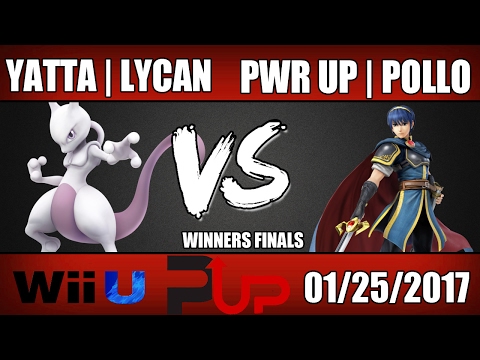 Yatta | Lycan (Mewtwo) vs PowerUp | Pollo (Marth) - Wii U Winners Finals - SOS