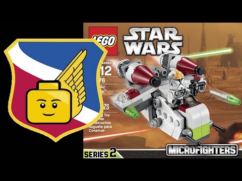 Vidéo LEGO Star Wars 75076 : L'hélicoptère de combat de la République