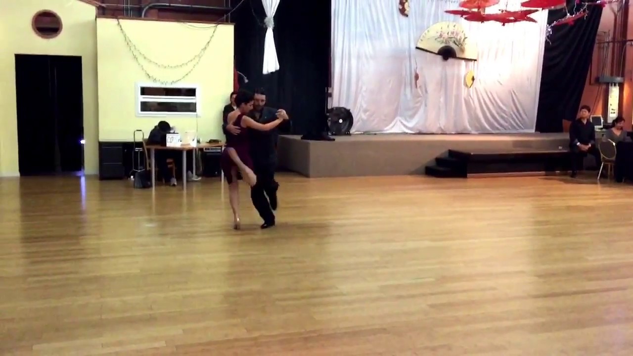 2/3 Marcos and Florencia's performances at the Allegro (milonga) 3/15/2018