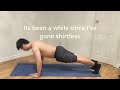 Day 74 42 Push Ups SHIRTLESS