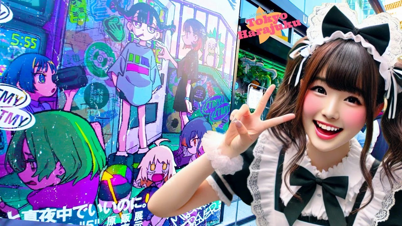 Tokyo Harajuku👍Interesting Town♪💖4K Non-stop 1 hour