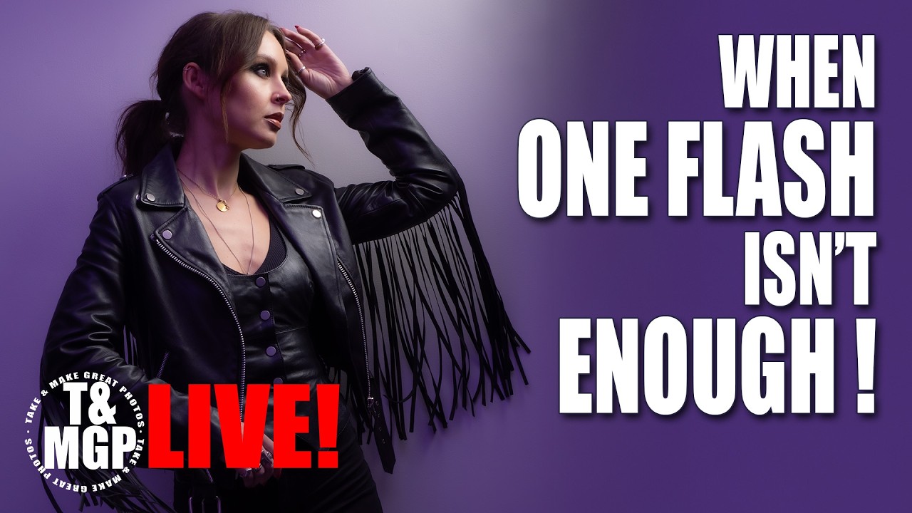 Enhancing One Light Portraits with a 2nd Flash! | LIVE with Gavin Hoey