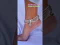 New Beautiful Designer Silver Payal With 70 Off ️ Youtubeshorts Shortsviral Love