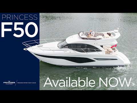 2026 Princess F50  Available NOW for Immediate Delivery