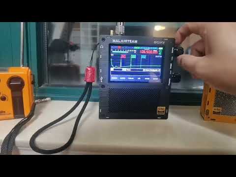 Malahit DSP2 receives FM boardcast