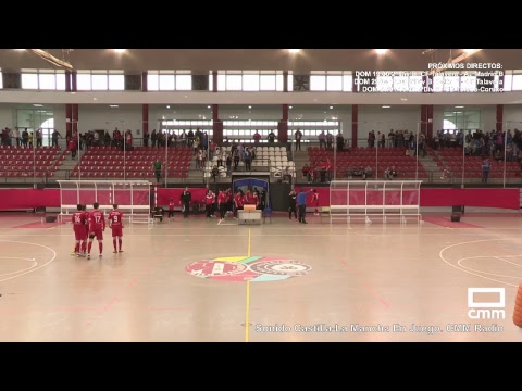 DIRECTO: Fútbol Sala. FSD Puertollano - FS Valdepeñas. Castilla - La Mancha Media.
