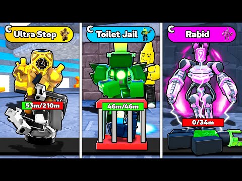 Every UNIT ABILITY vs Every BOSS in Toilet Tower Defense!