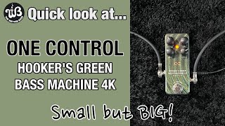 Video thumbnail for Hefty character despite the size, the One Control Hooker's Green Bass Machine 4K by the wetter bass
