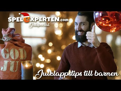 Spelexperten Testar - Julspecial - Julklappstips till Barn