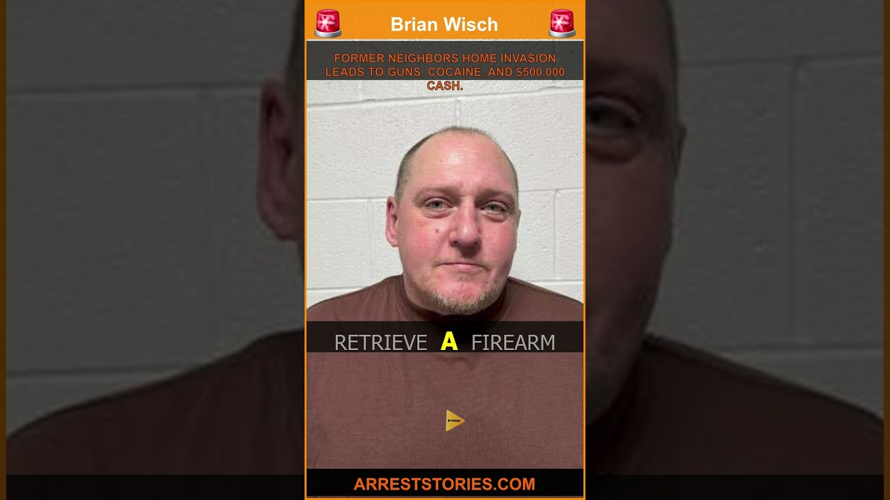 FORMER NEIGHBORS HOME INVASION LEADS TO GUNS, COCAINE, AND $500,000 CASH.