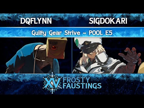 Frosty Faustings XV 2023 Pool E5 - dqflynn (Faust) vs SigDoKaRi (Ramlethal) - Guilty Gear Strive