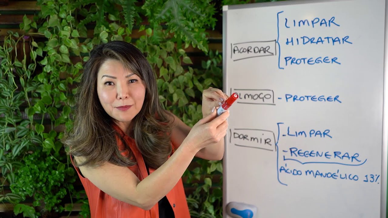 Rotina de cuidados com a pele