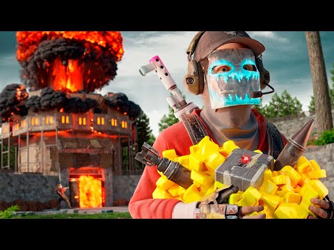 How I Take On A ZERG As A 13,000 Hour SOLO - Rust