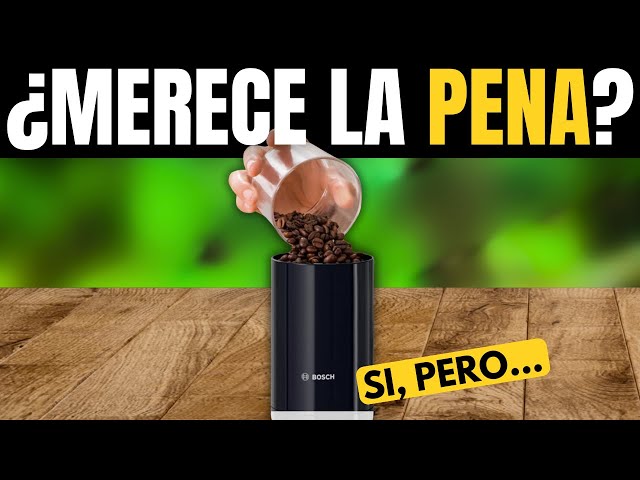 Vídeo relacionado con Bosch - Molinillo de café eléctrico, 180 W, capacidad 75 gramos, negro, TSM6A013B