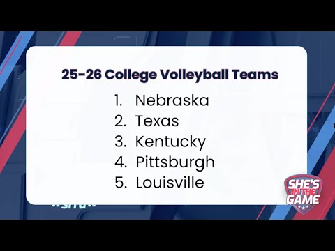 Top 10 NCAA Women's Volleyball Teams - Latest Rankings!