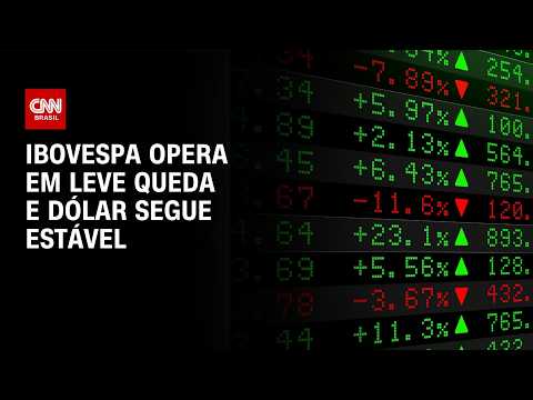 Ibovespa cai em dia de decisão sobre novo tarifaço | CNN MERCADO