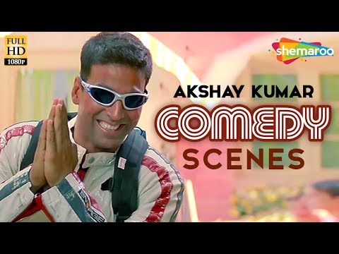 Best of Akshay Kumar comedy scenes from  Mujhse Shaadi Karogi | Amish Puri | Salman Khan | 2.0