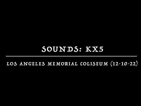 Sounds: Kx5 at The Los Angeles Memorial Coliseum (Audio, 2022)