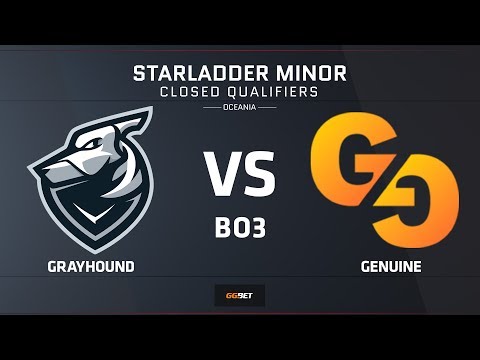 [EN] Grayhound vs Genuine | Map 2 – Train | Asia Minor OCE Closed Qualifier – StarLadder Major 2019