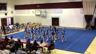 preview picture of video 'Oromocto High School Cheerleading Team - Moncton, NB  - April 5 - 2014'