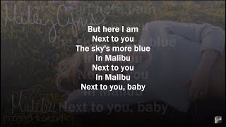 Miley Cyrus - Malibu (Tiësto Remix) (Lyrics Video)