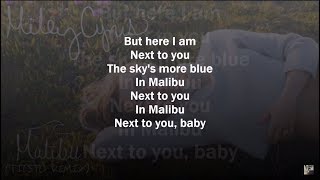 Miley Cyrus - Malibu (Tiësto Remix) (Lyrics Video)