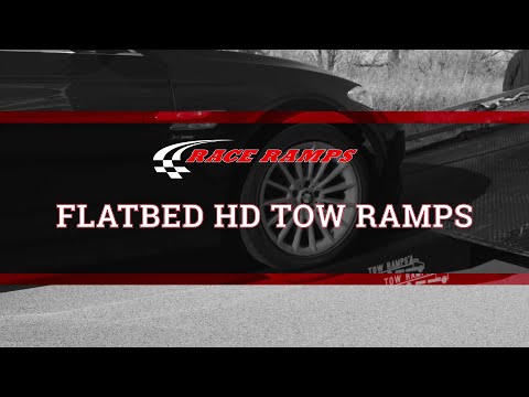 Flatbed HD Tow Ramps by Race Ramps