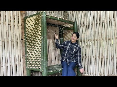 : Arme alleenstaande moeder maakt handmatig bamboe huisartikelen - Een nieuw leven
