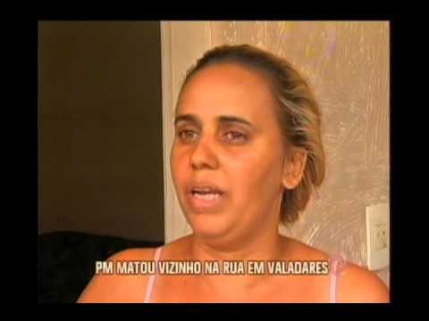 Policial mata vizinho a tiros no meio da rua em GV