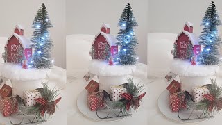 DIY | TWO CHRISTMAS CUP SCENERY | GREAT FOR GIFT GIVING | HIGH-END DIY | INEXPENSIVE DIY 2023 | DIY