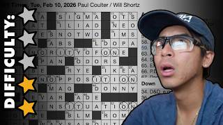 NY Times Crossword | Tuesday, Feb 10th, 2026 | Unathletic Puzzles