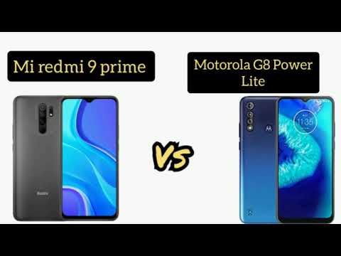 Mi redmi 9 prime Vs Motorola G8 Power lite me comparison