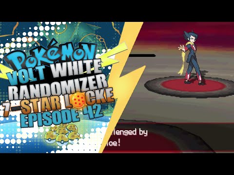 Pokémon Volt White Randomizer 7-Star Locke - Ep.42 - Elite Four Grimsley is a Frenchman?