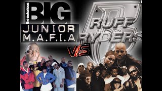 THE BATTLE   🎤 BIG & Junior Mafia vs DMX & The Ruff Ryders 🎤 w/#atsmmedia