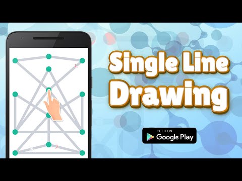 Single Line Drawing Puzzle Video
